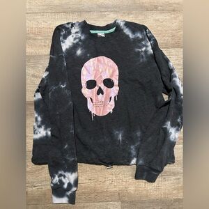 No Boundaries Skull Sweatshirt